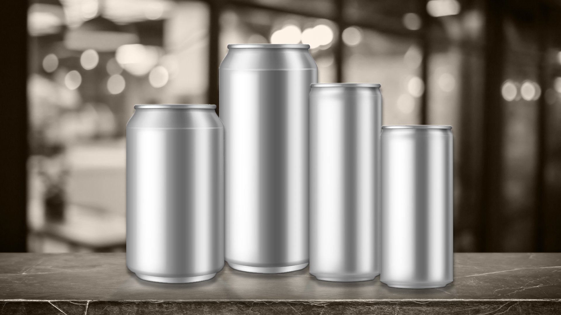 All Aluminum Cans Undecorated All Aluminum Cans Undecorated